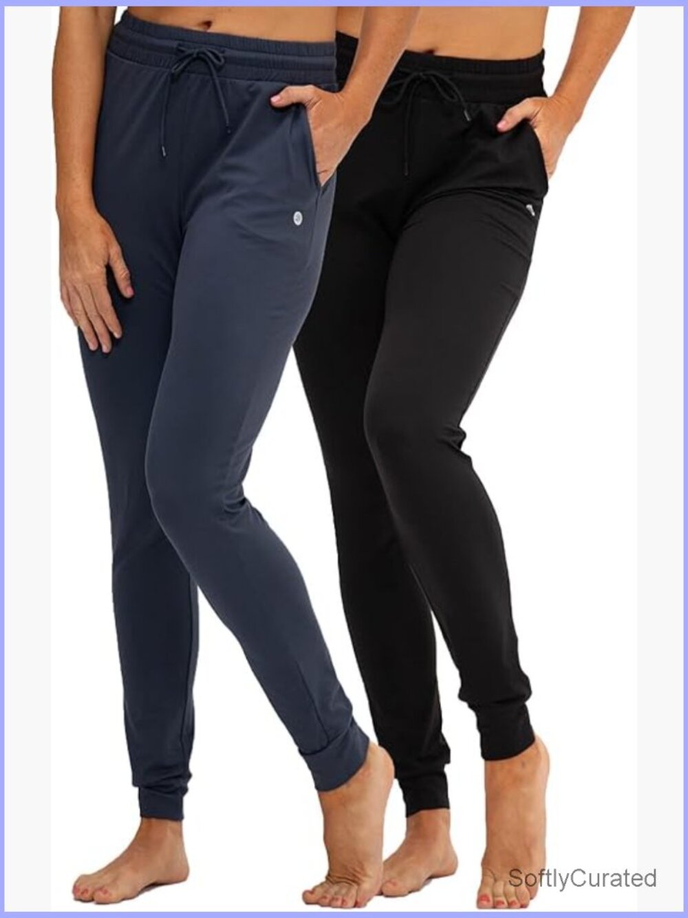 Women's High Waisted Jogger Pants with Pockets Stretchy Yoga Sweatpants